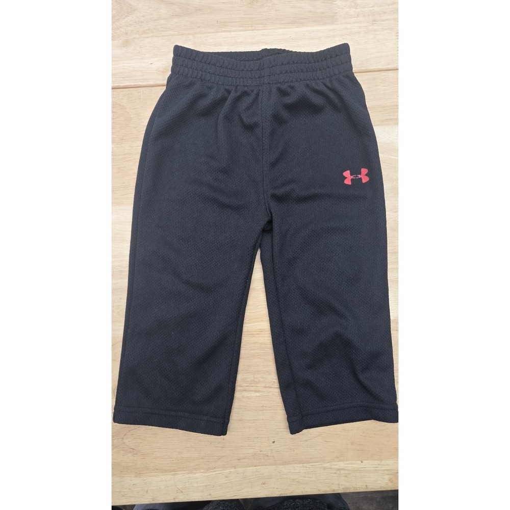 Under Armour Toddler 12M Performance Pants jogging black W/red logo